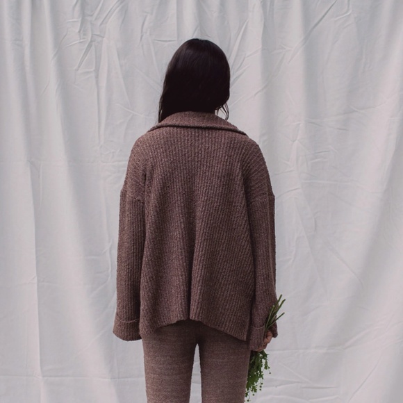 Indigo Luna Winterfall Jumper | Clove | One Size / OS - Picture 7 of 8